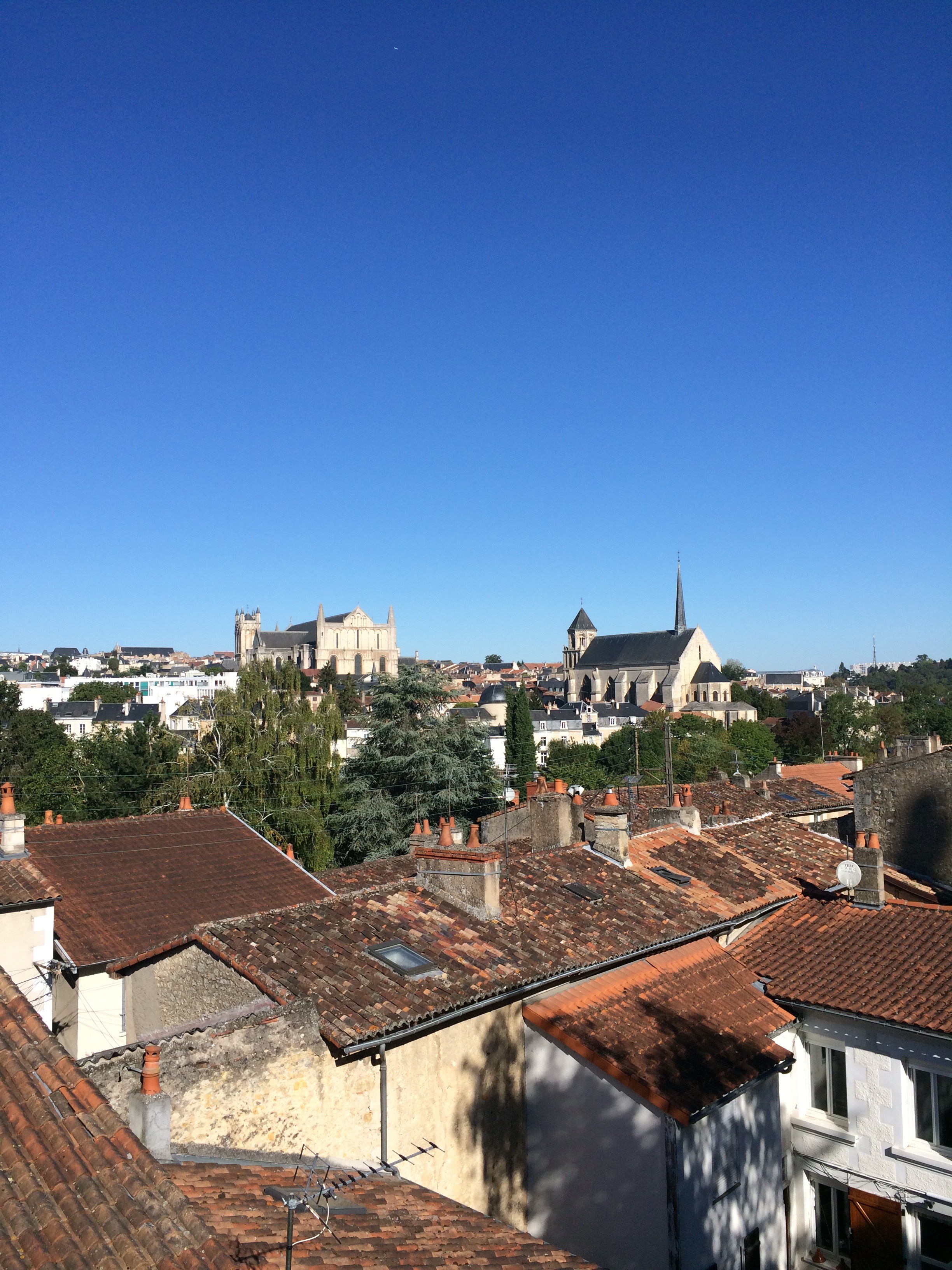 The Poitiers cityscape
